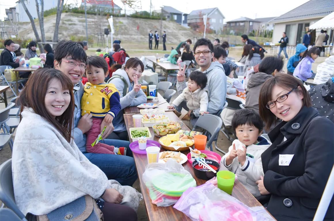 笑顔あふれる「ひとえん」イベント