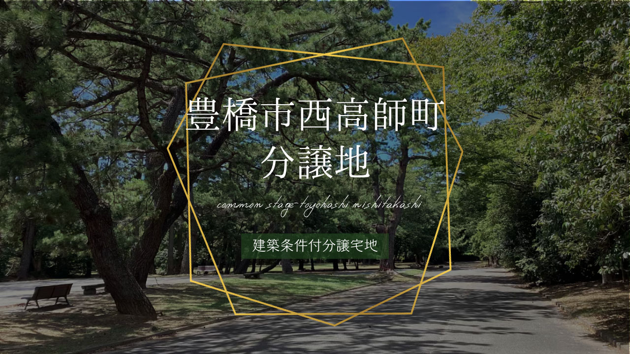 豊橋市西高師町分譲地