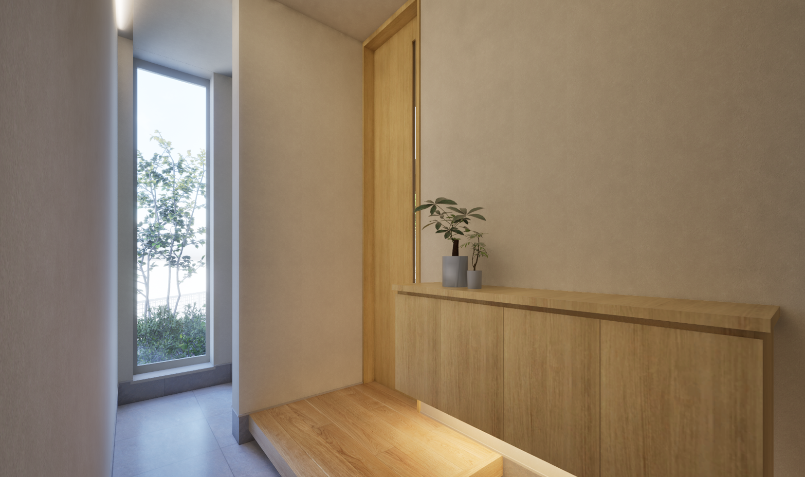 玄関完成予想CG