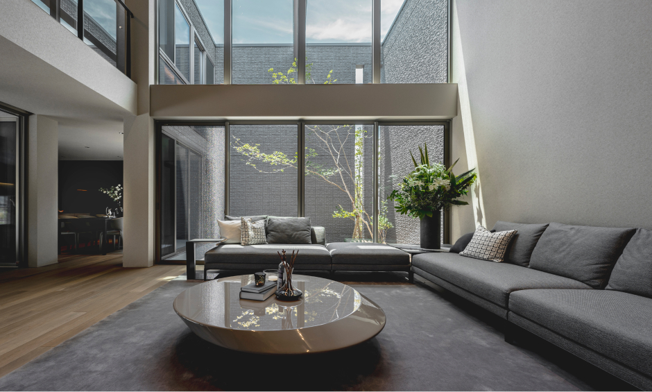 リビング＆吹き抜け