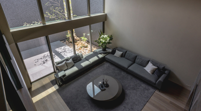 レジデンスミラまち吹き抜け