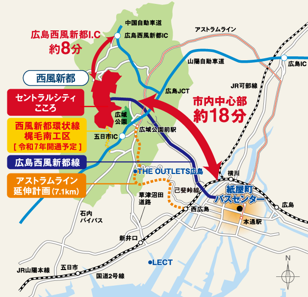 アクセスマップ