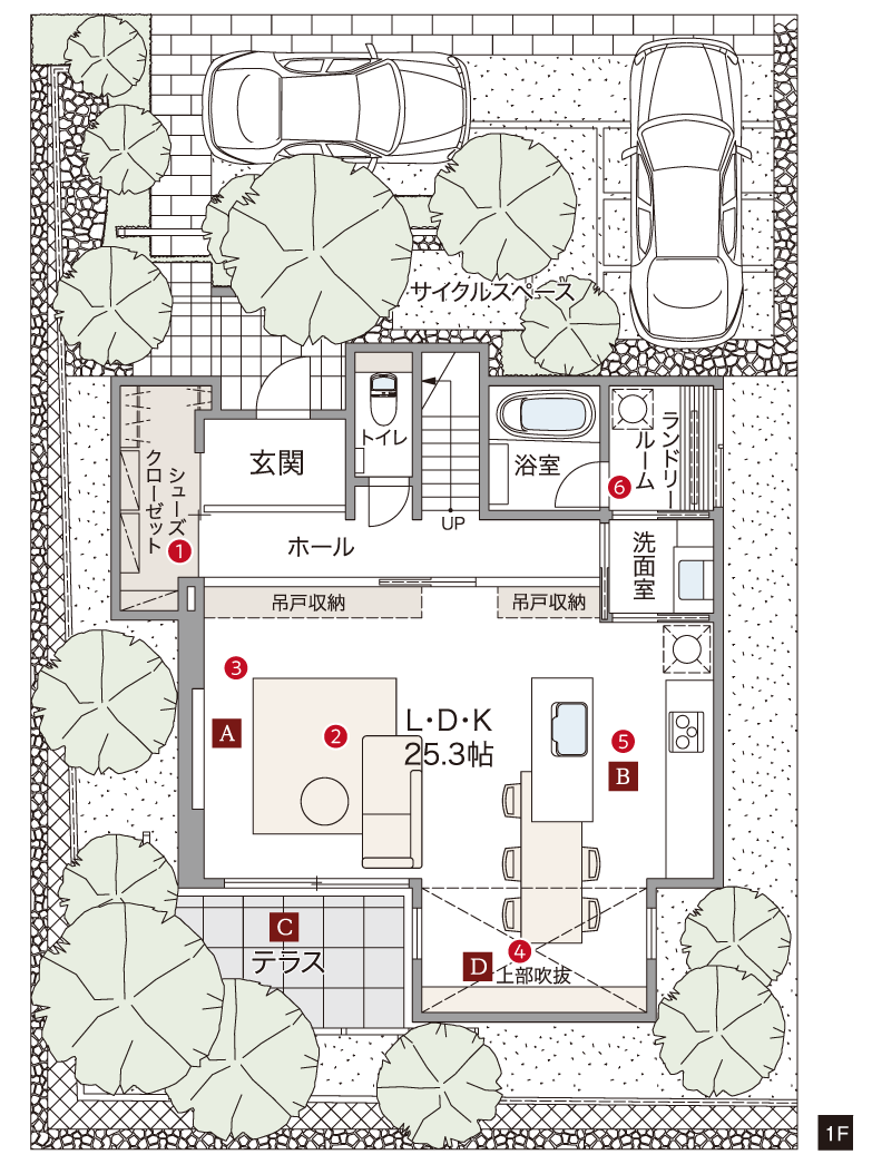 間取り・外構図