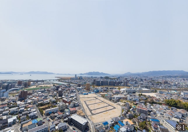 現地周辺空撮イメージ ※1