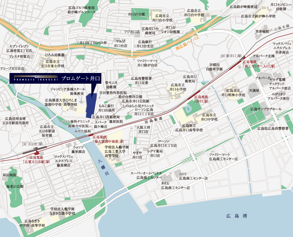 周辺市街地図