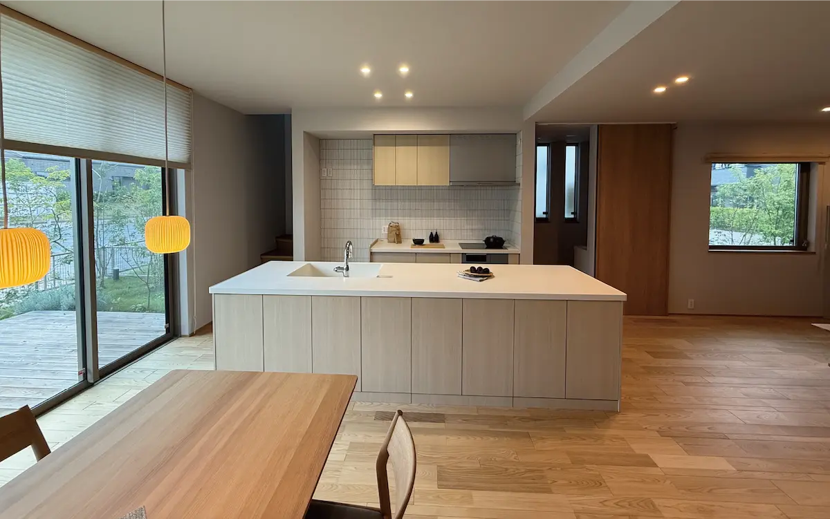 アイランドキッチンの拡張