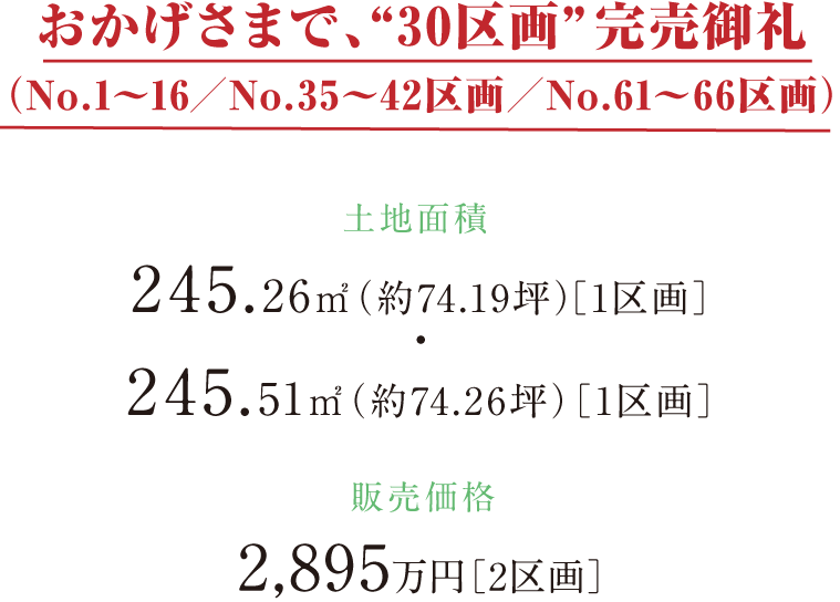 コモンステージ開成南 土地面積・販売価格