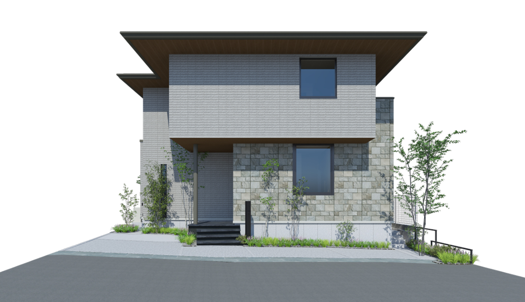 完成予定外観パース