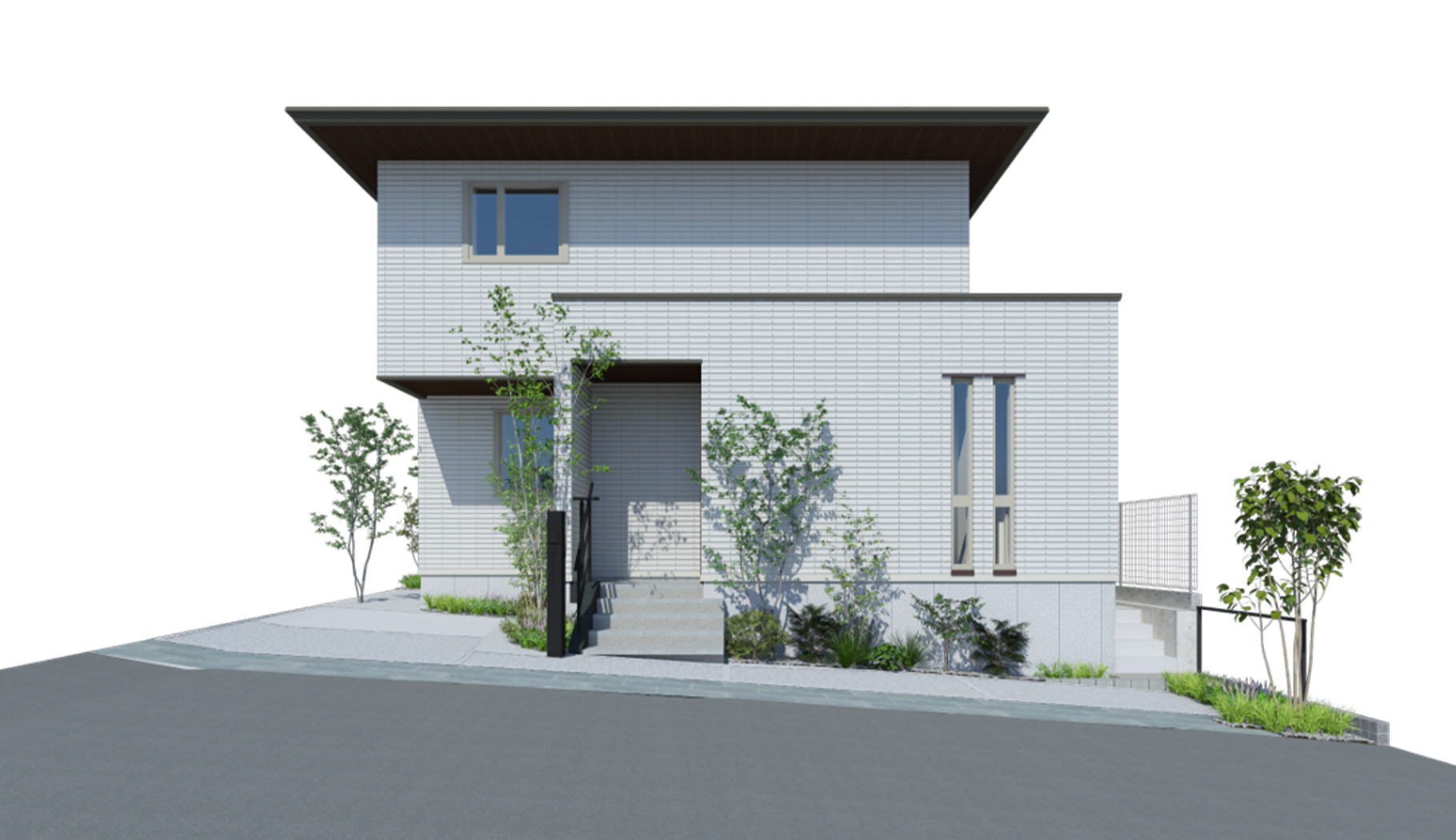 完成予定外観パース