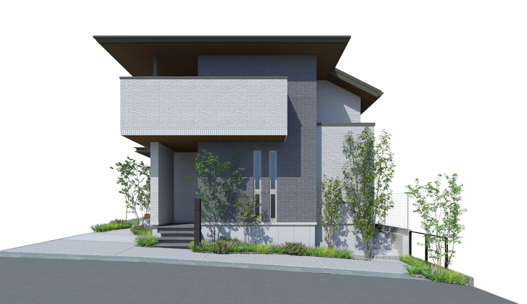 完成予定外観パース