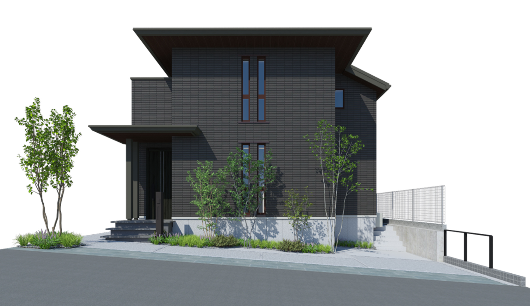 完成予定外観パース