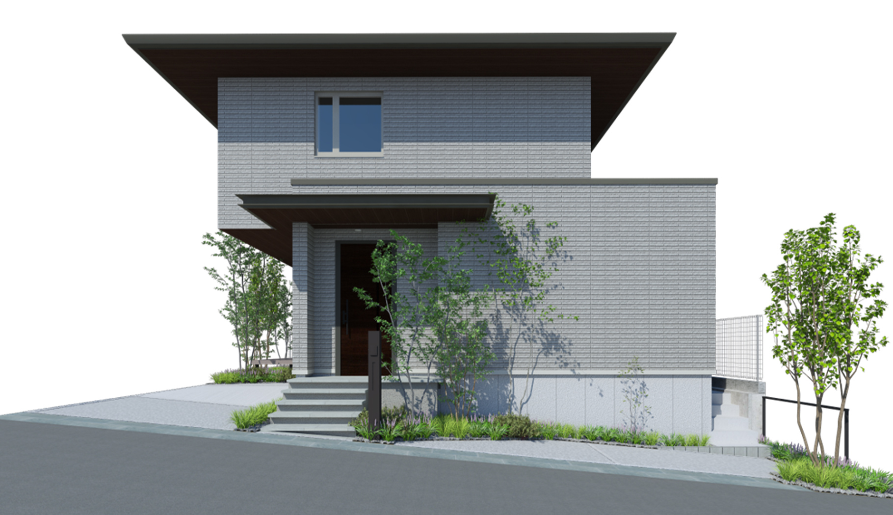 完成予定外観パース