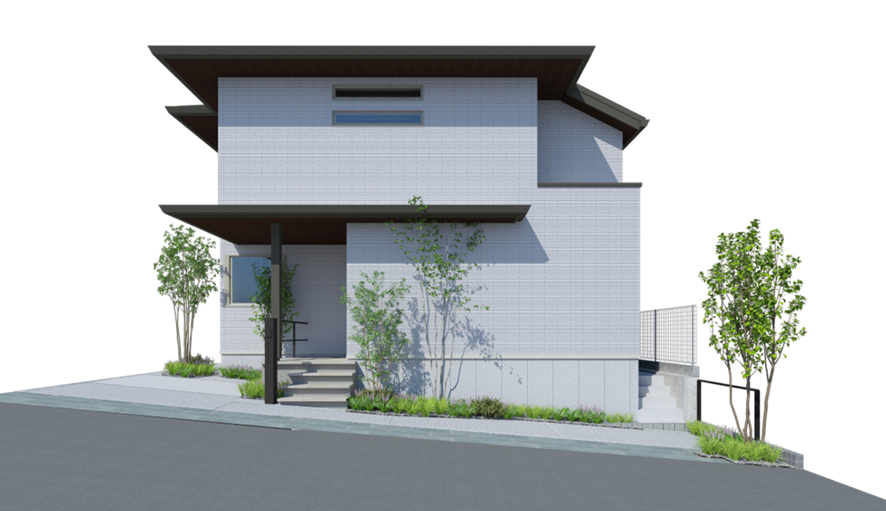 完成予定外観パース