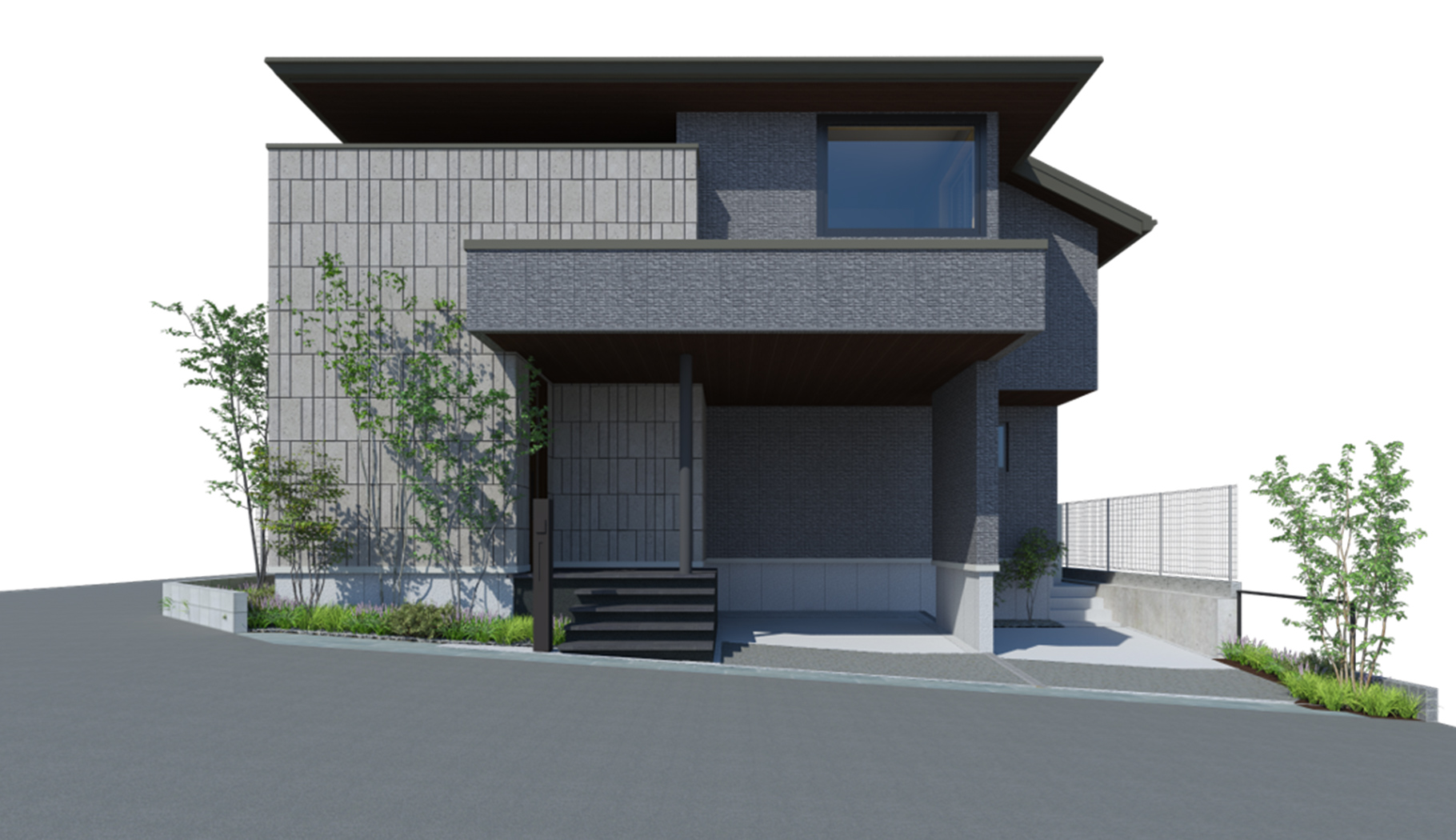 完成予定外観パース