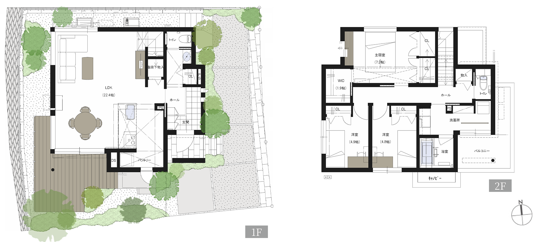 G-3号地 間取り図
