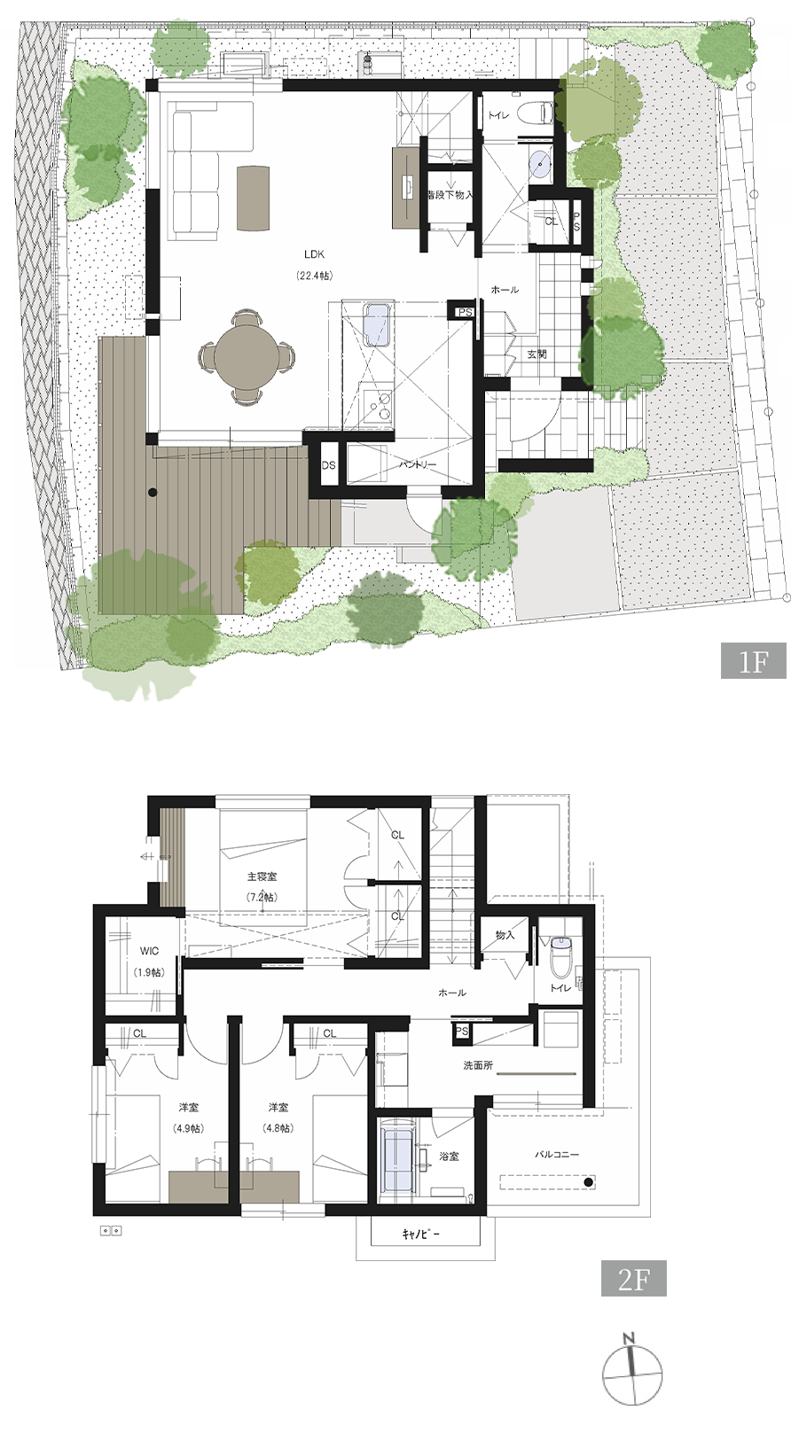G-3号地 間取り図