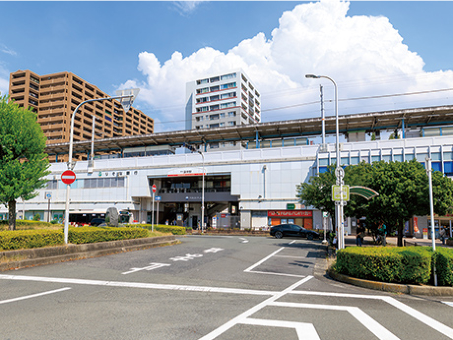 南海電鉄泉北線「深井」駅