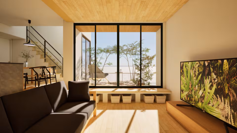 コモンステージ福知山篠尾―三守の丘―〈17号地〉完成予定パース