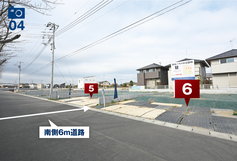 分譲宅地現地写真4