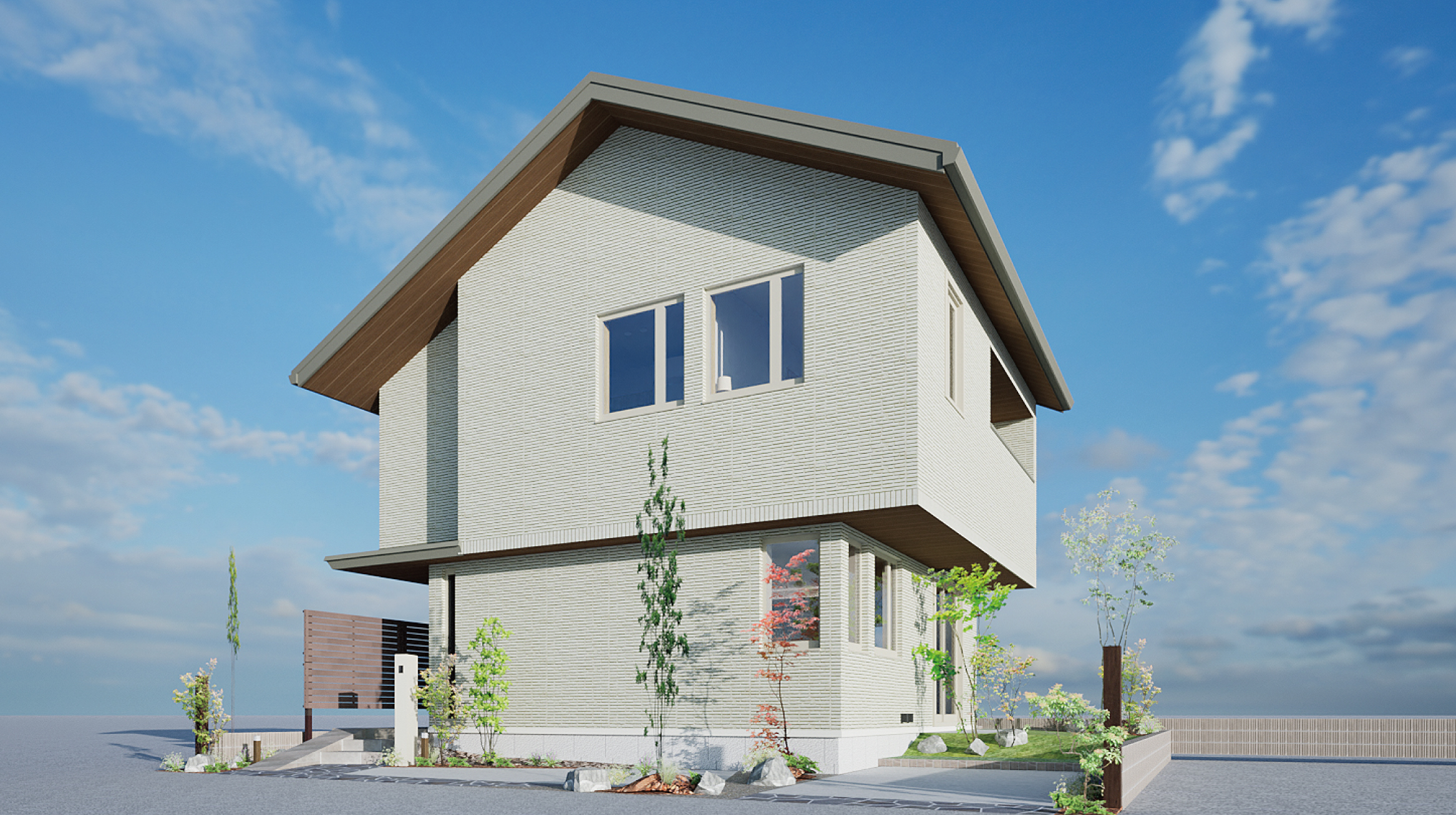 完成予定外観パース