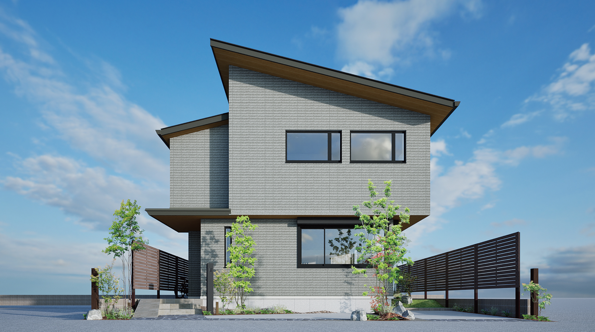 完成予定外観パース