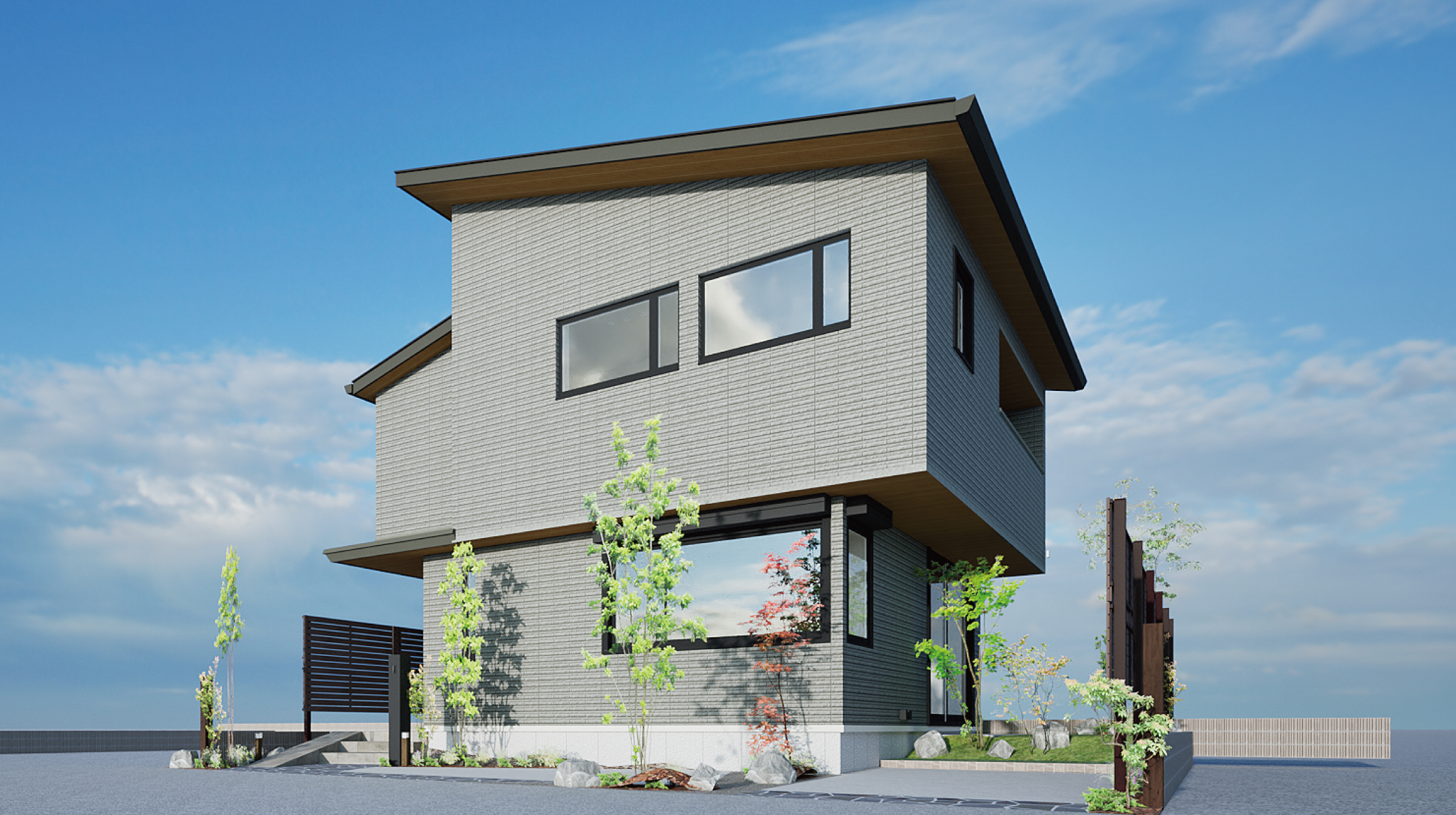 完成予定外観パース