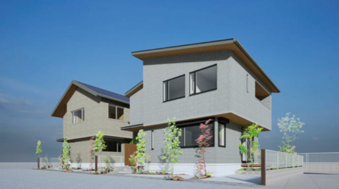 完成予定外観パース