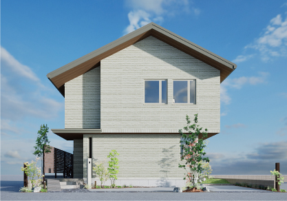 14号棟完成予定外観パース