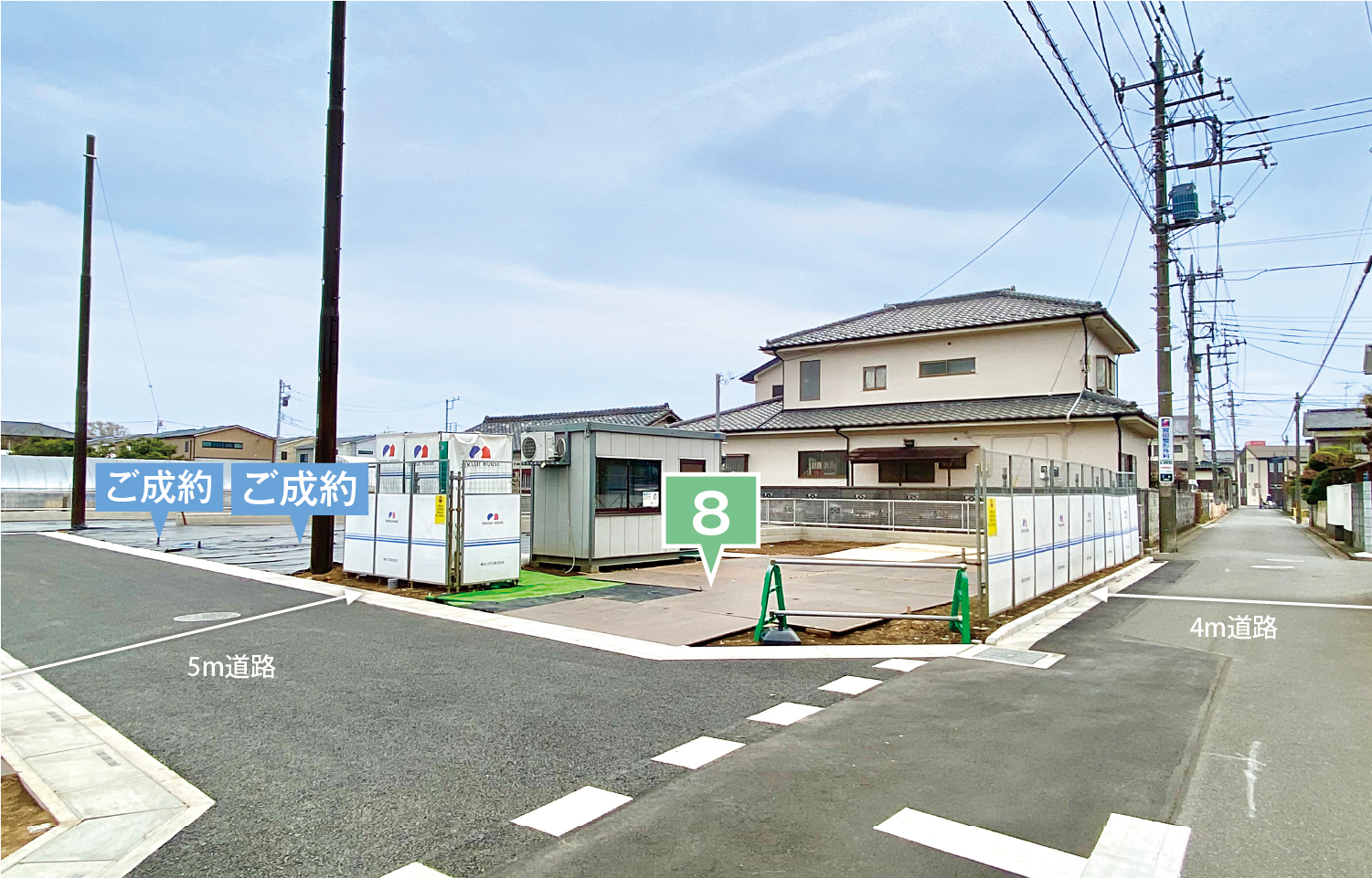 コモンステージ浦和三室現地写真