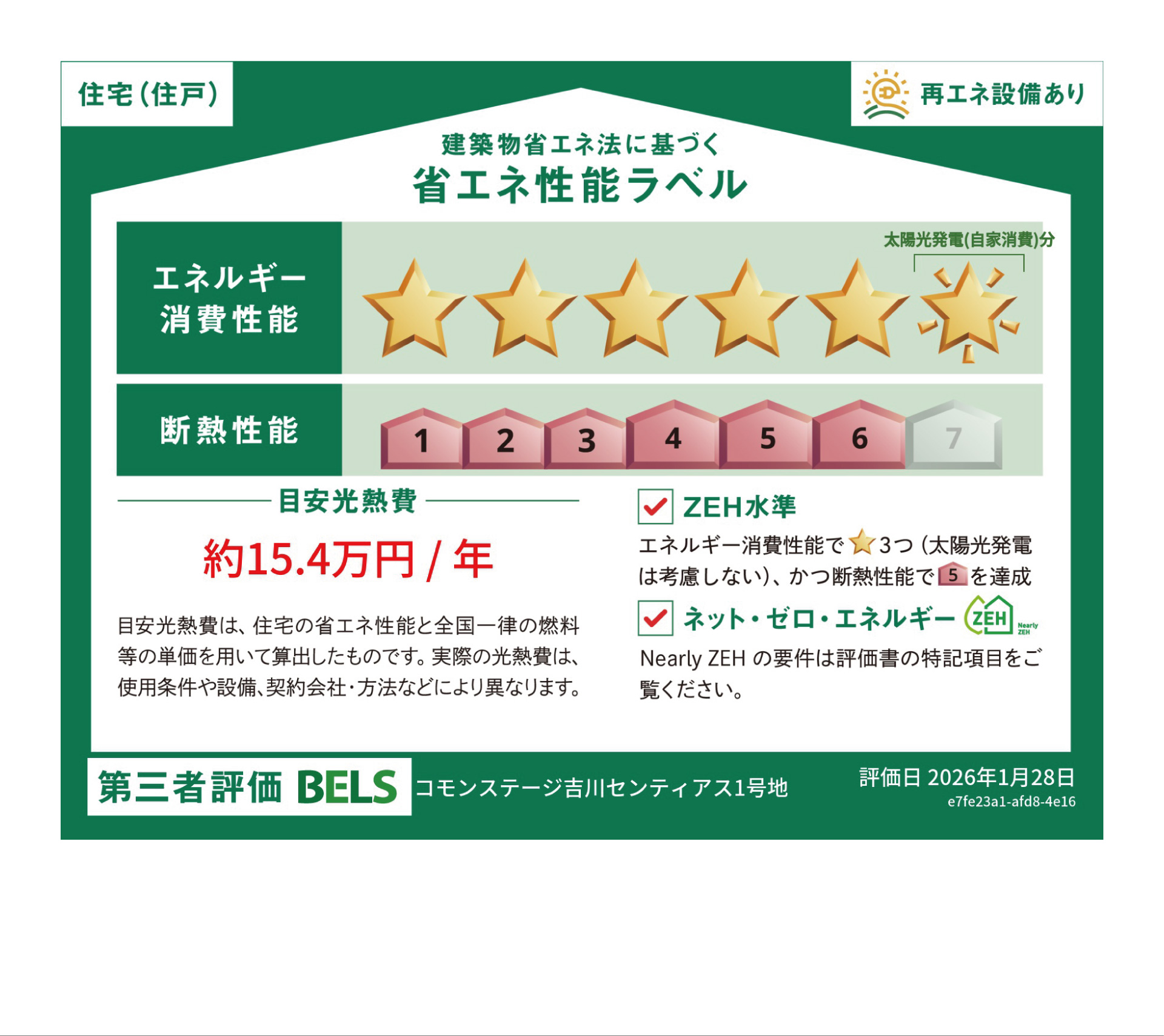 No.1／省エネ性能ラベル