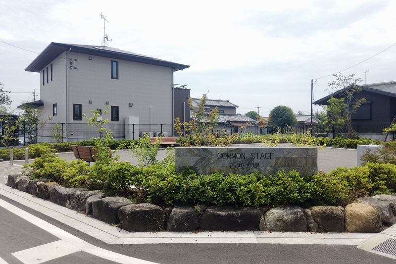 『コモンステージ古河大堤』内公園（2021年6月撮影）