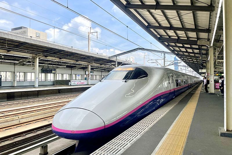 JR「宇都宮」駅 新幹線ホーム