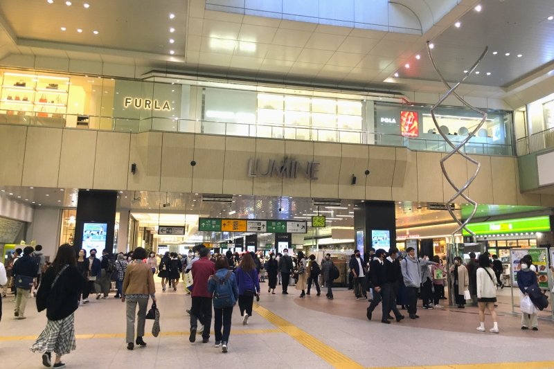 「大宮」駅直結の大型商業施設「ルミネ大宮 LUMINE2」