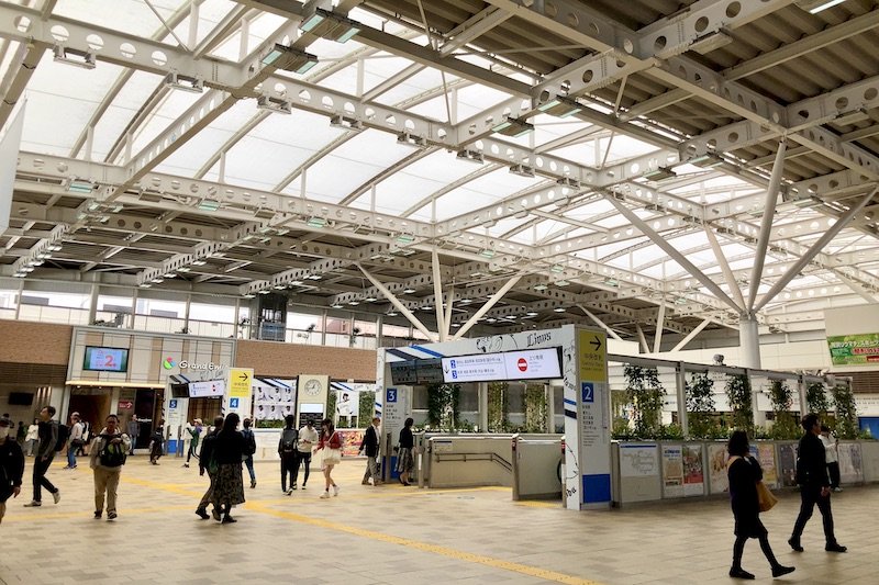 停車場建築賞を受賞した「所沢」駅