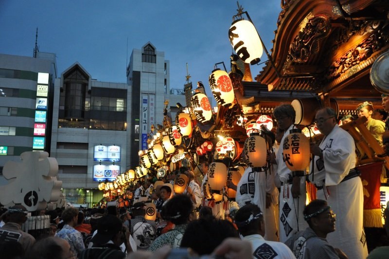 「熊谷うちわ祭」(提供:熊谷市)