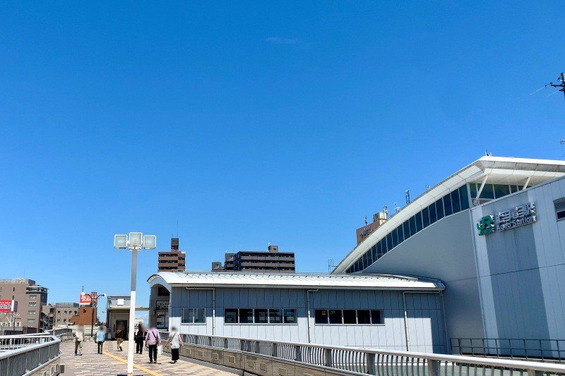 「上尾」駅西口