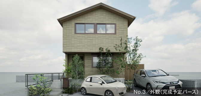 建物完成予定パース