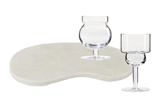 STONED ORGANIC PEARL MOFF-WHITE W310xD190xH12mm