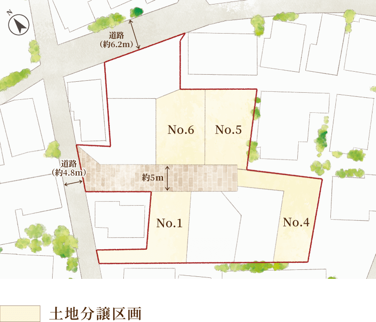 区画図