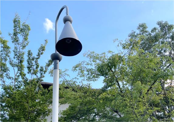 風景に溶け込む街路灯デザイン