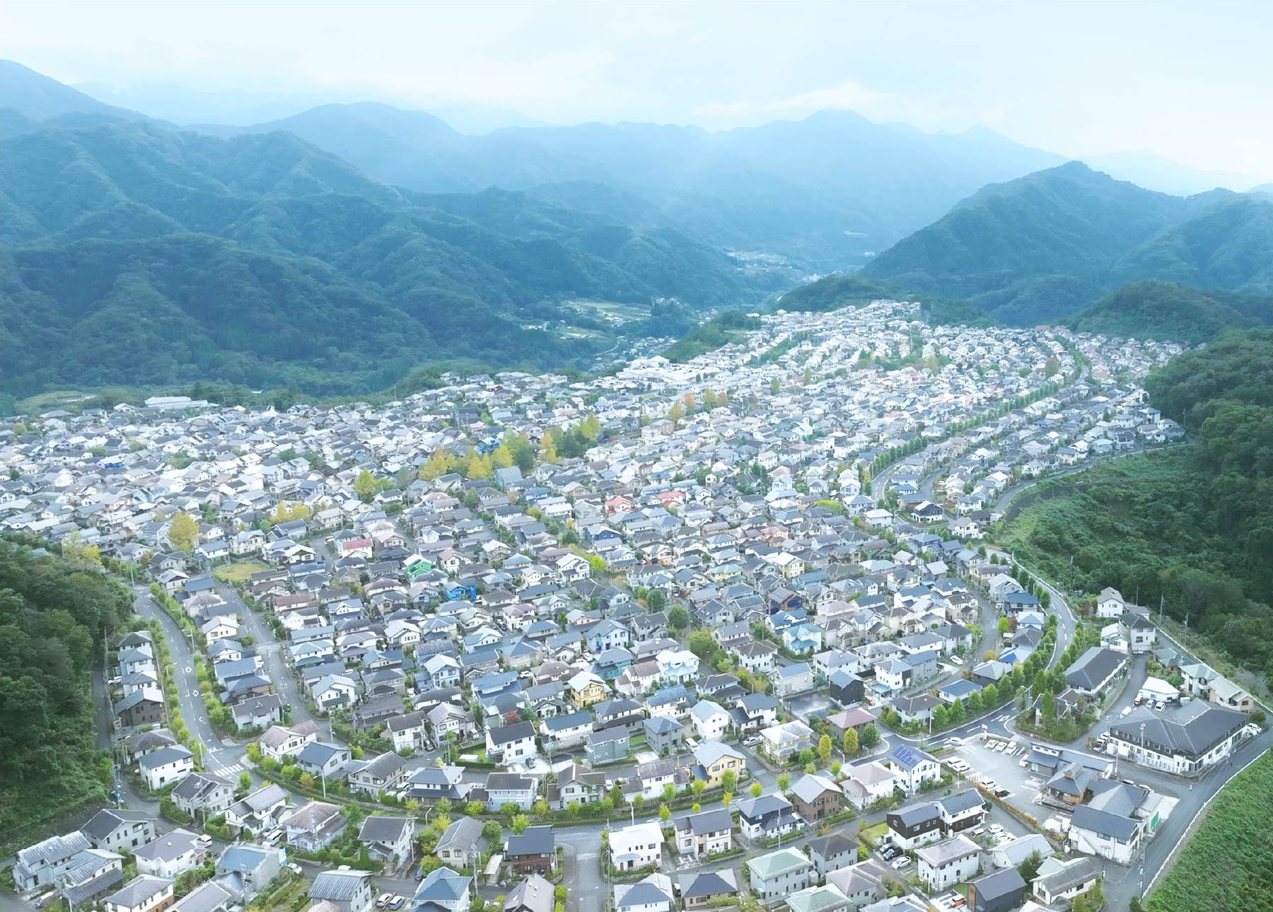 コモアしおつ 空撮写真2