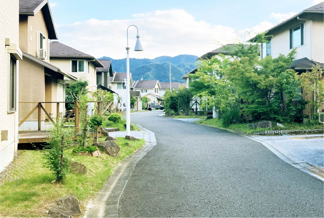 コモアしおつ まちなみ