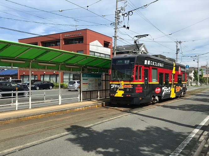 豊橋鉄道市内線　運動公園前駅