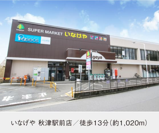 いなげや 秋津駅前店