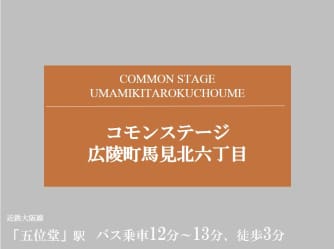 コモンステージ広陵町馬見北六丁目