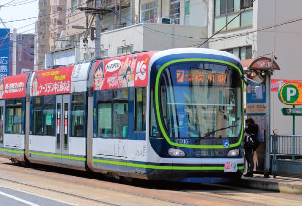 広電「宇品五丁目」駅