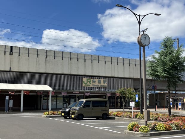 JR東北本線「矢幅」駅