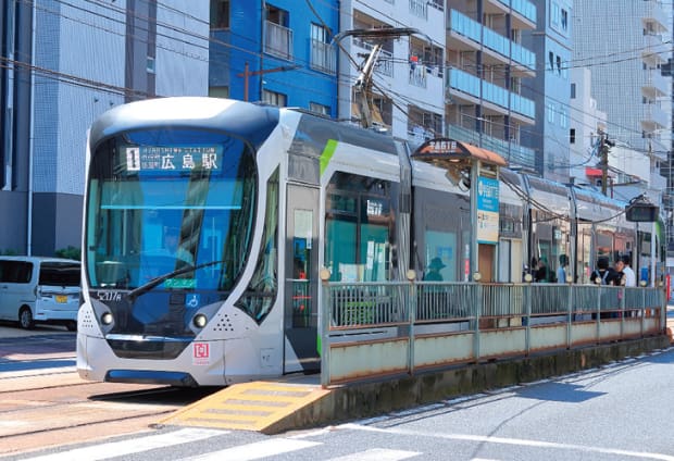 広電「宇品四丁目」駅