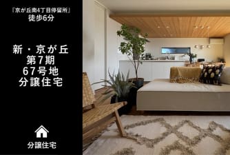 新・京が丘　第7期67号地　分譲住宅