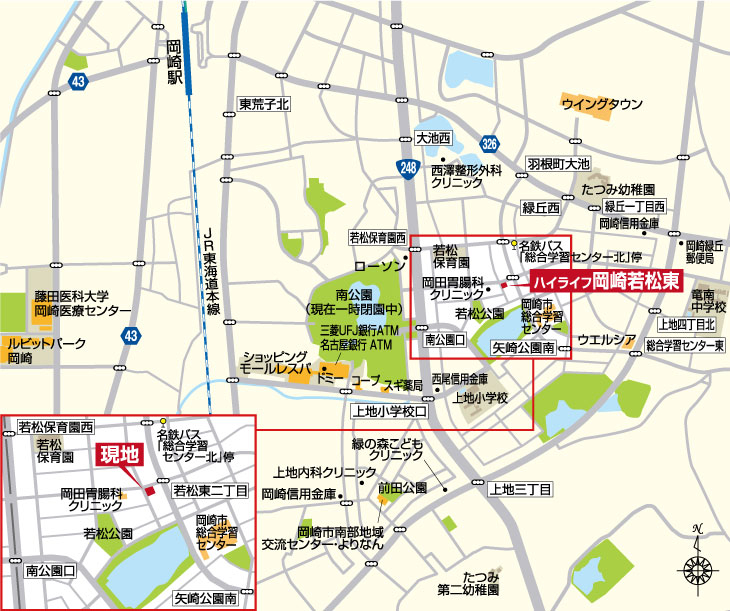 ハイライフ岡崎若松東 | 岡崎市(愛知県) | 分譲住宅(土地(分譲 ハイライフ岡崎若松東 | 岡崎市(愛知県) | 分譲住宅(土地(分譲